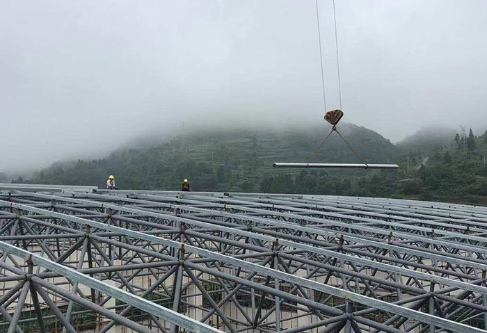 三亚网架施工